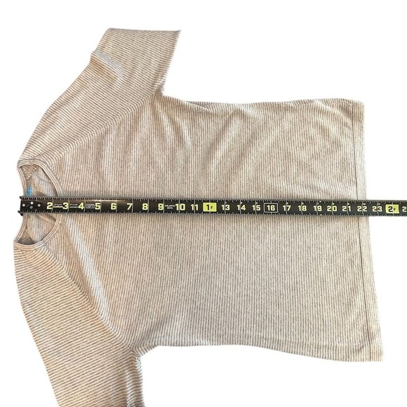 J. McLaughlin Striped Knit Pullover Long Sleeve Top Women Size Small - Picture 3 of 6